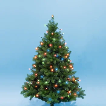 Lampice za jelku sa 50 visebojnih LED dioda KII50/M-1